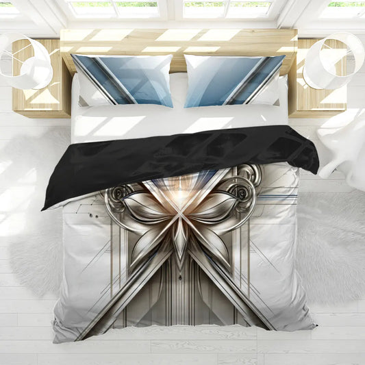 Futuristic Abstract King-Size Bedding